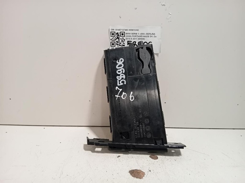 Portabevande DX 51457127463 Bmw Serie 3 E90 Berlina 2005
