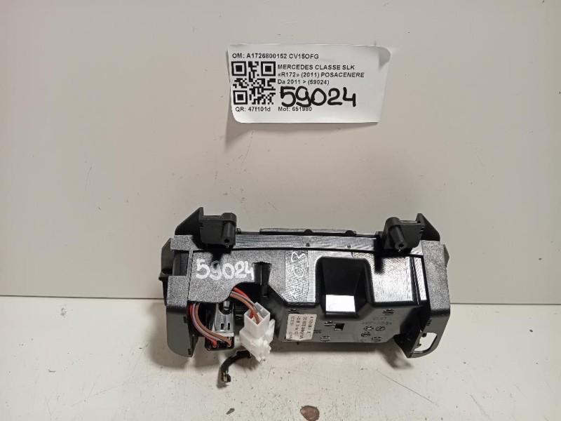 Posacenere A1726800152 Mercedes Classe SLK R172 2011