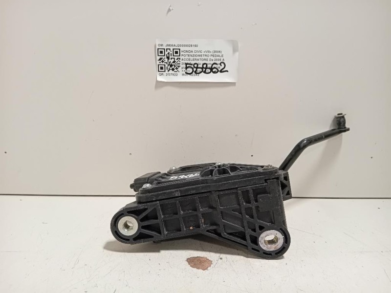 Potenziometro Pedale Acceleratore JM08AJ20000025150 Honda Civic VIII 2006