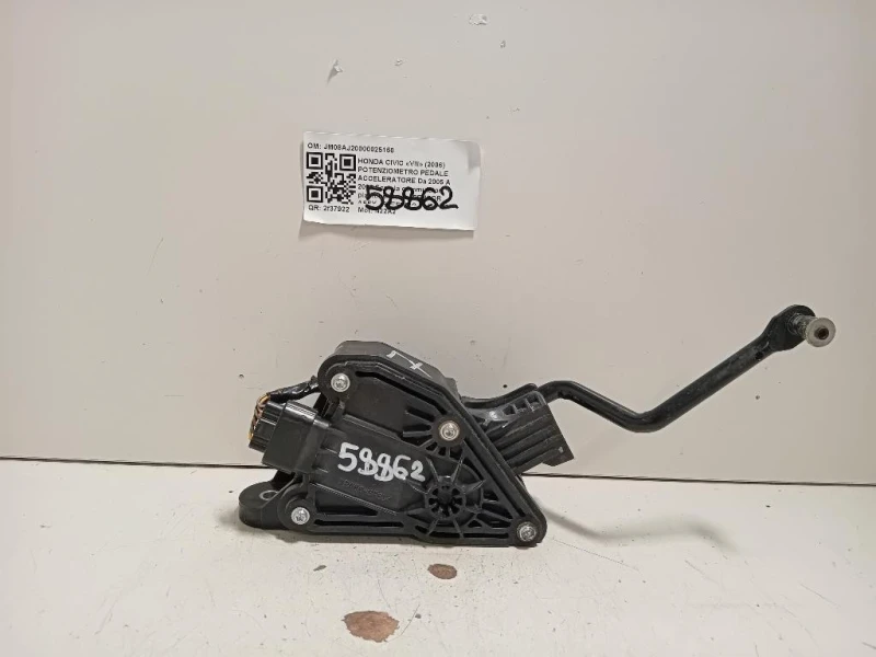 Potenziometro Pedale Acceleratore JM08AJ20000025150 Honda Civic VIII 2006