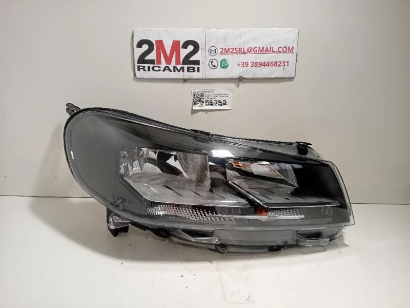 Proiettore ANT DX 9847197880 Peugeot Expert III 2016