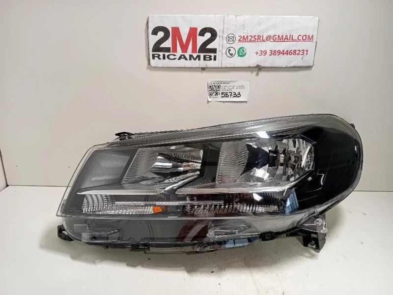 Proiettore ANT SX 9847198380 Peugeot Expert III 2016