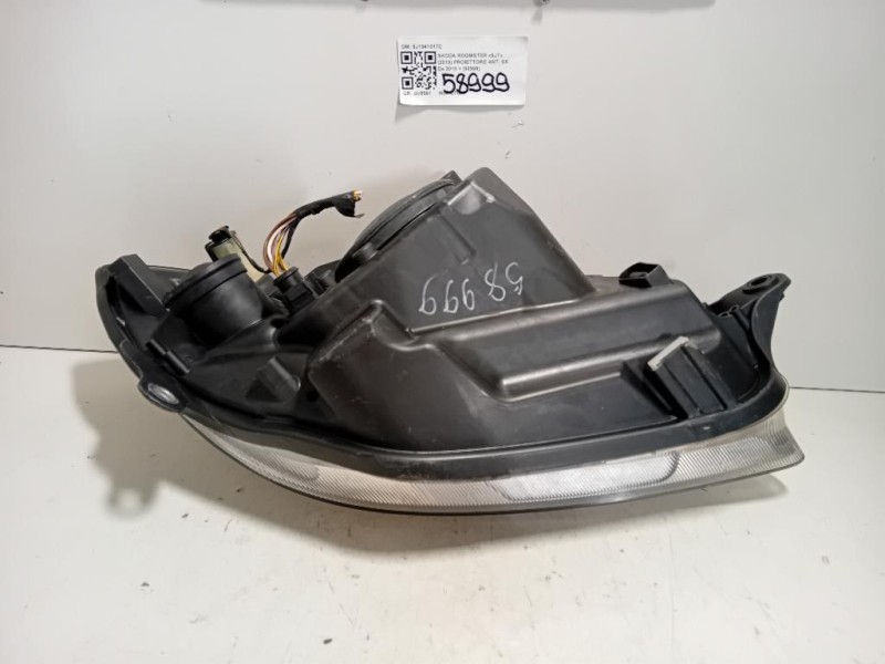 Proiettore ANT SX 5J1941017C Skoda Roomster 5J7 2010