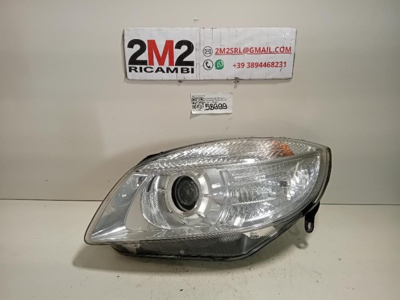 Proiettore ANT SX 5J1941017C Skoda Roomster 5J7 2010