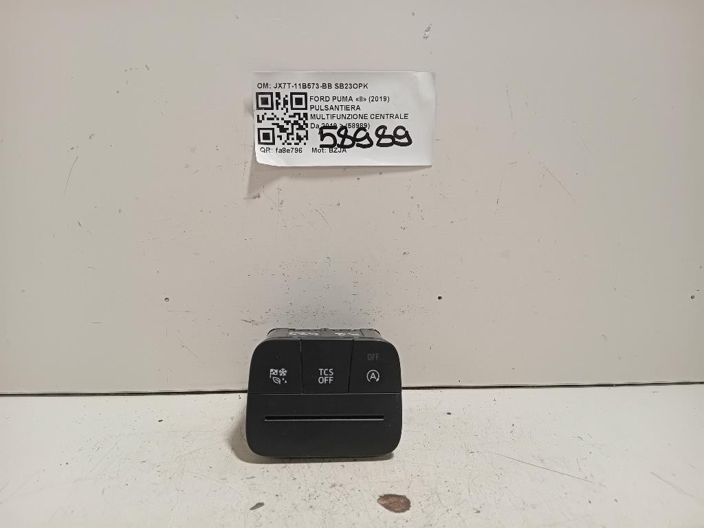 Pulsantiera Multifunzione Centrale JX7T-11B573-BB Ford PUMA II 2019