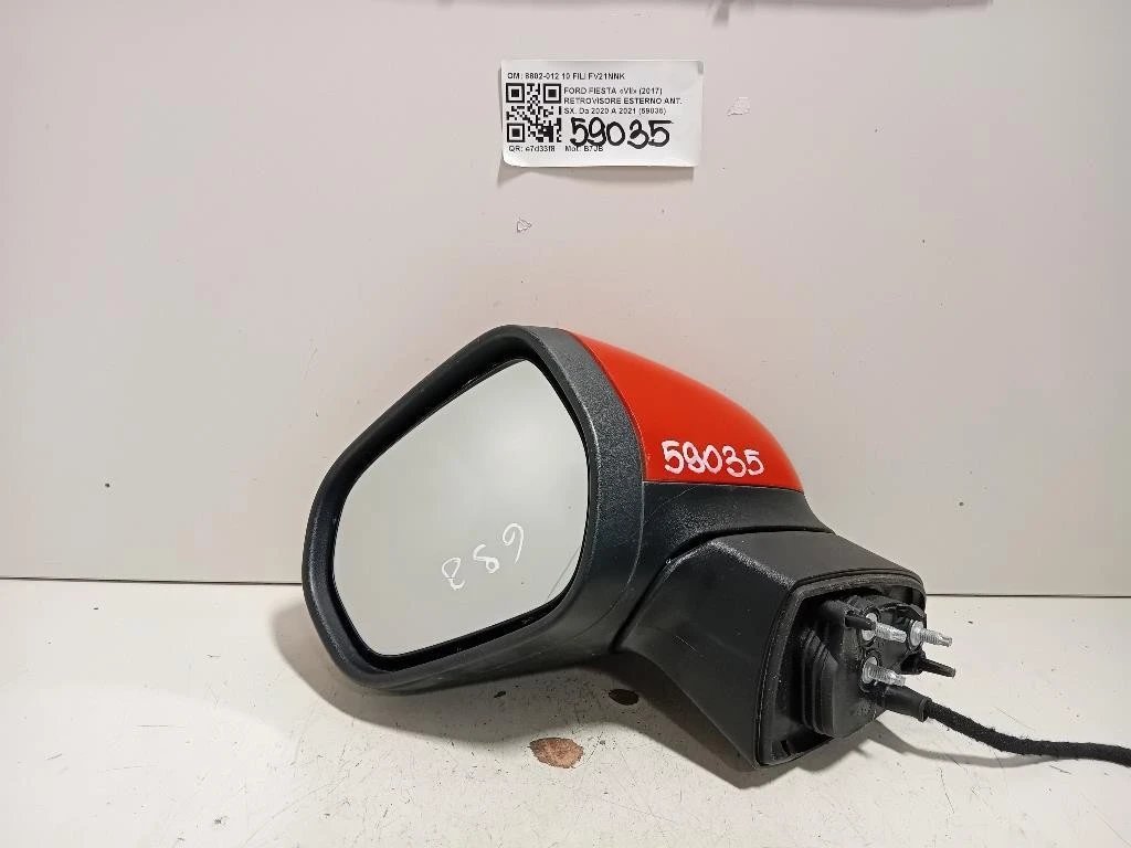Retrovisore Esterno ANT SX 8802-012 10 FILI Ford Fiesta VII 2017