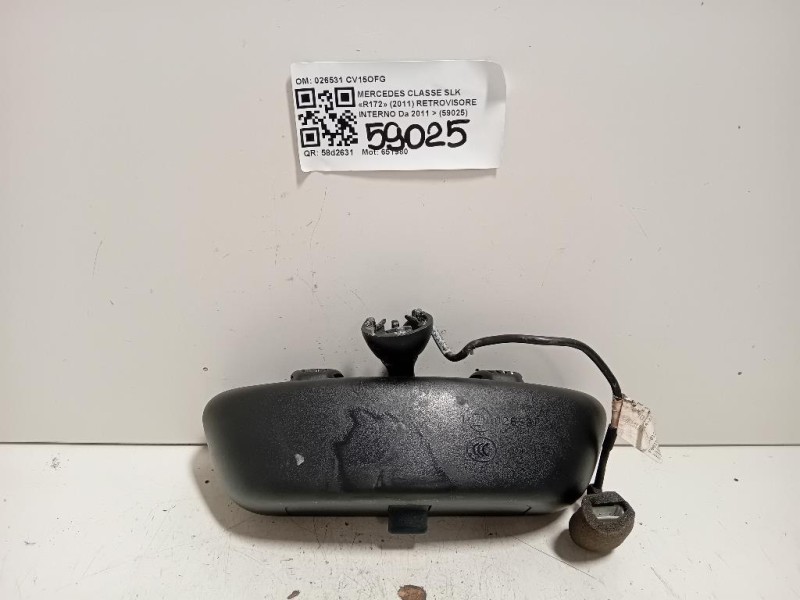 Retrovisore Interno 026531 Mercedes Classe SLK R172 2011