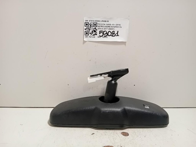Retrovisore Interno 87810-0D080 Toyota Yaris IV 2014