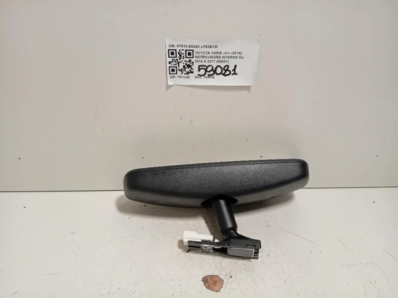 Retrovisore Interno 87810-0D080 Toyota Yaris IV 2014