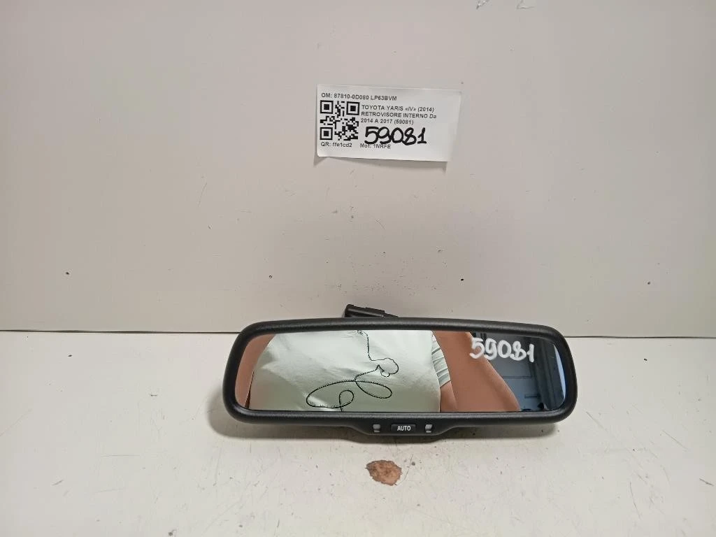 Retrovisore Interno 87810-0D080 Toyota Yaris IV 2014