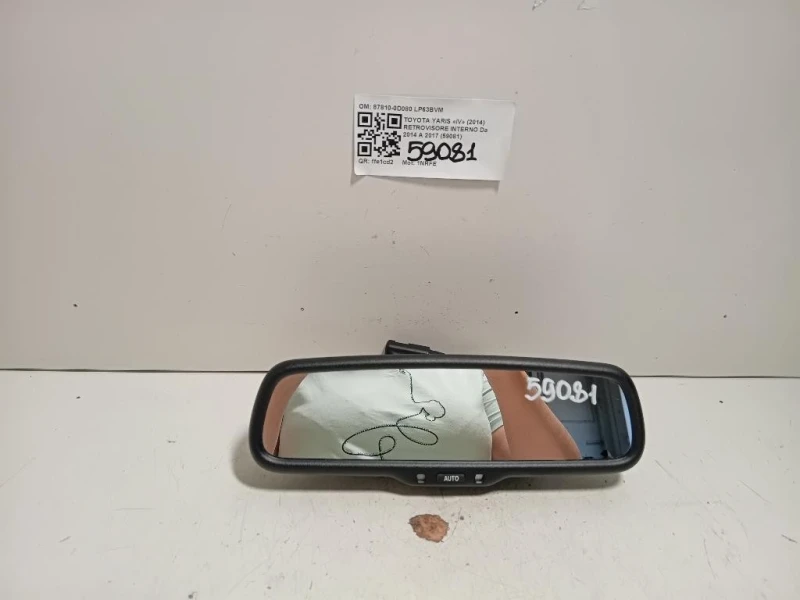 Retrovisore Interno 87810-0D080 Toyota Yaris IV 2014
