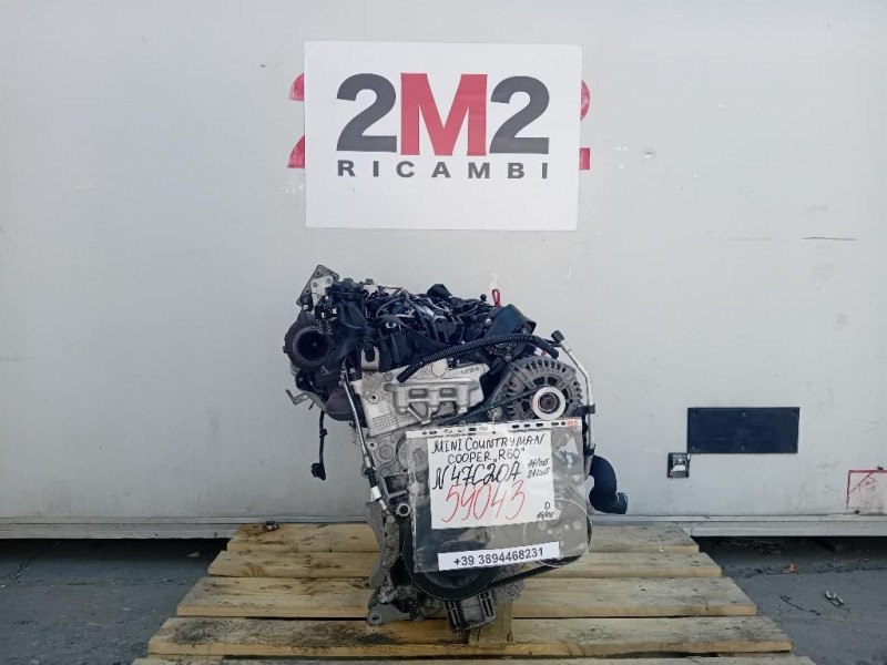 Motore Completo N47C20A 111 CV 81 KW Mini Countryman Cooper R60 2010