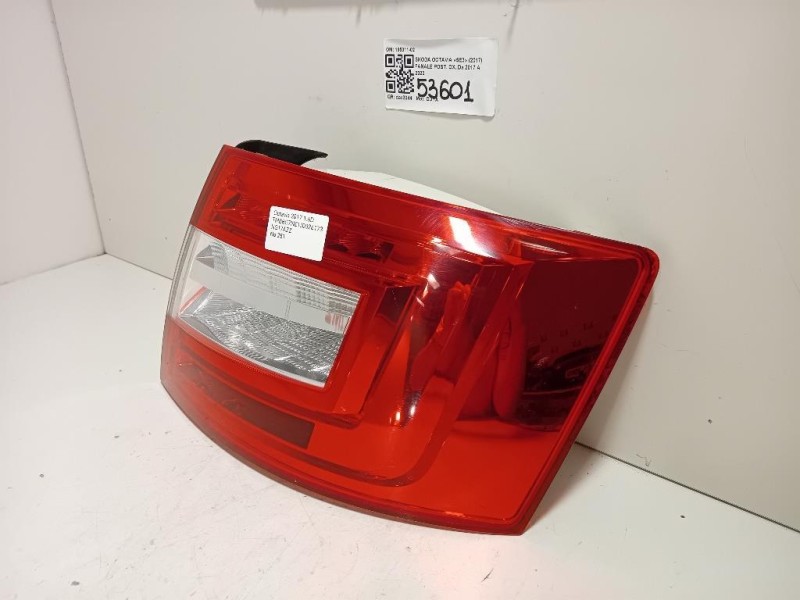 Fanale POST DX 185311-02 Skoda Octavia 5E3 2017