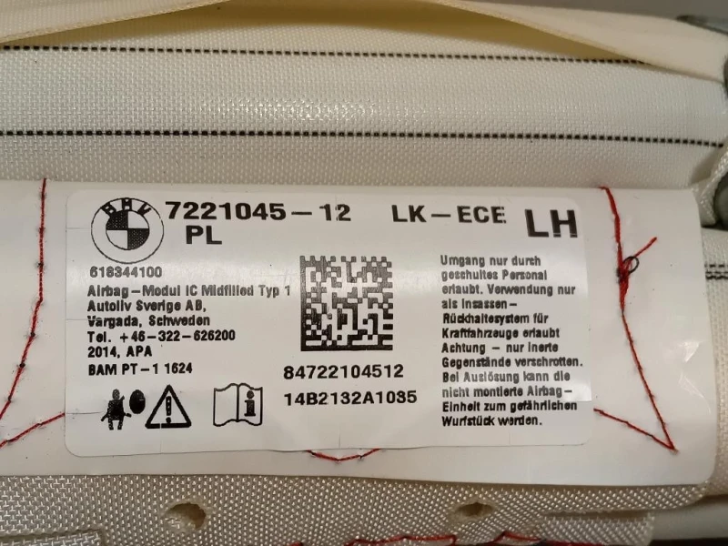 Air-bag A Tendina SX 722104512 Bmw Serie 3 F31 Touring 2012