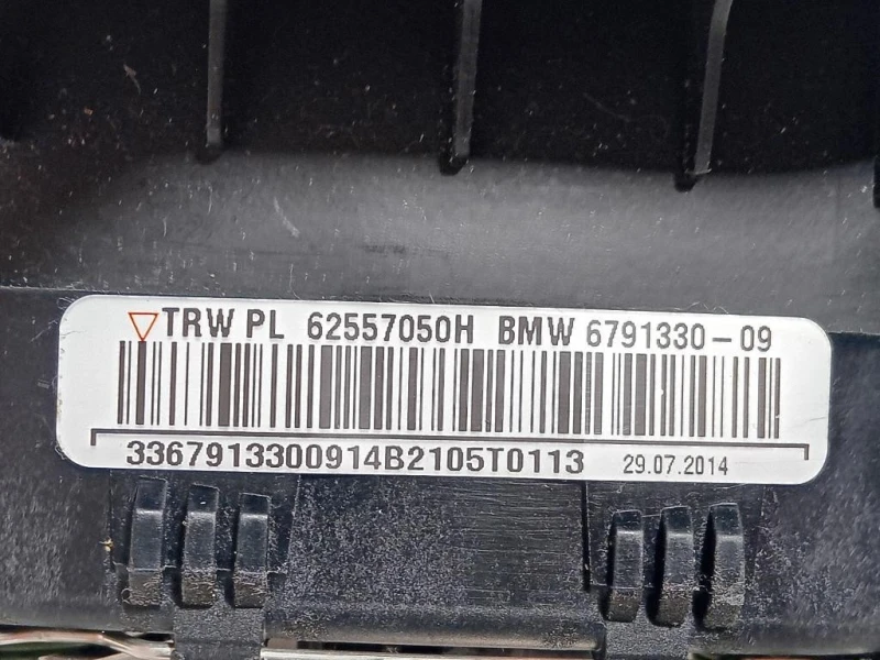 Air-bag Guidatore 679133009 Bmw Serie 1 F20 Berlina 2012
