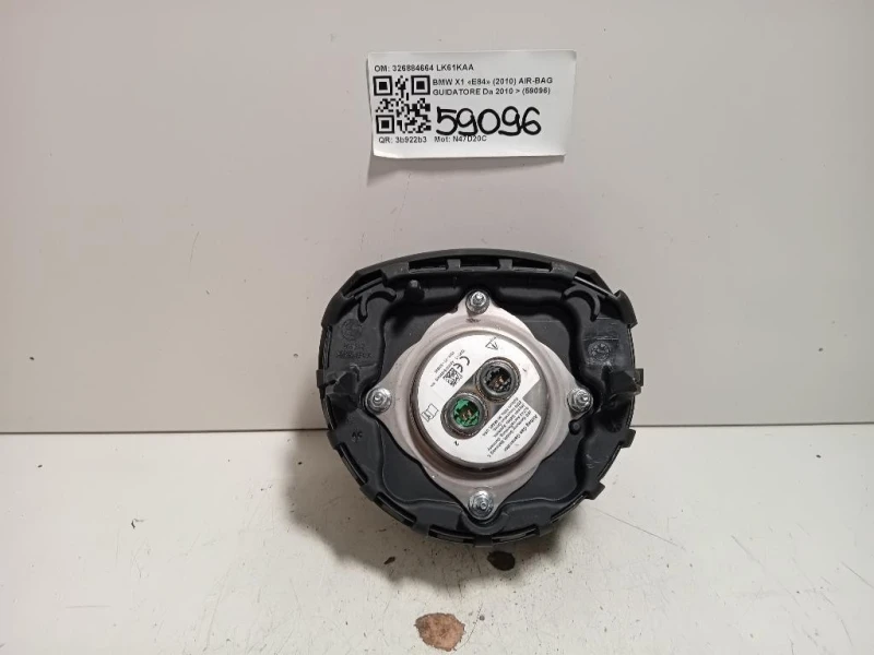 Air-bag Guidatore 326884664 Bmw X1 E84 2010