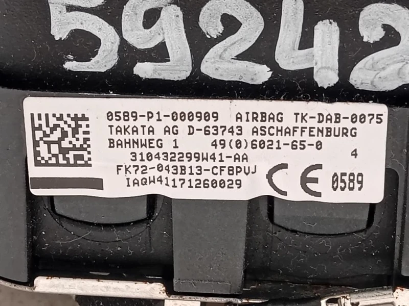 Air-bag Guidatore FK72-043B13-CF8PJ Land Rover Discovery V Sport 2015