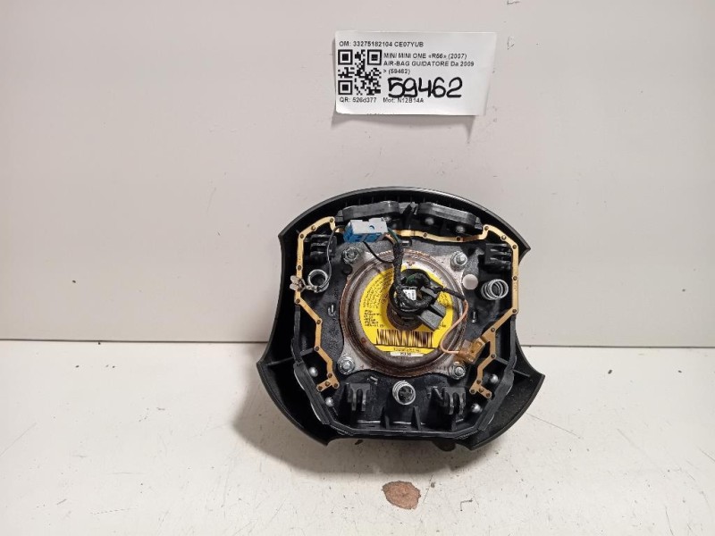Air-bag Guidatore 33275182104 Mini MINI ONE R56 2007