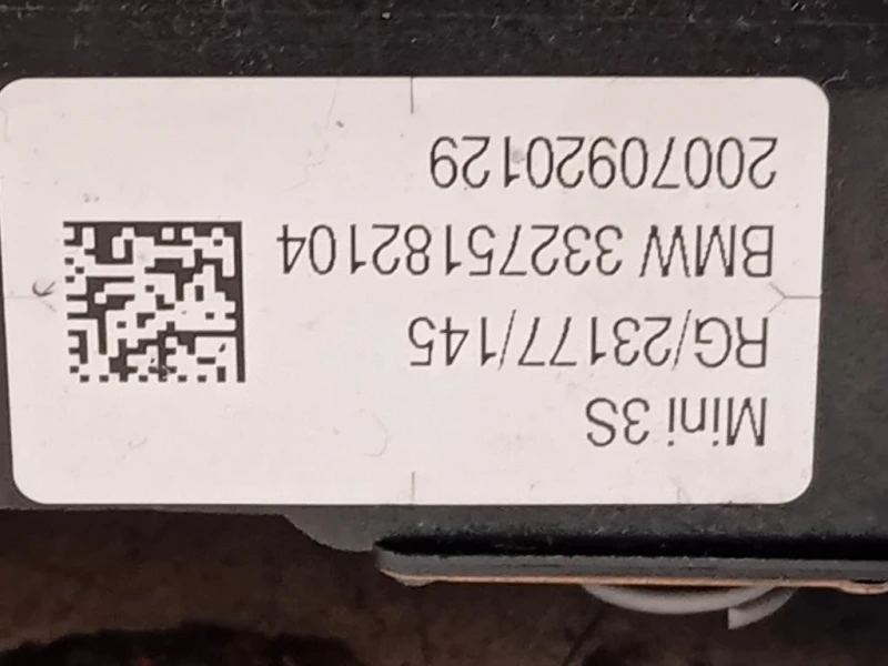 Air-bag Guidatore 33275182104 Mini MINI ONE R56 2007