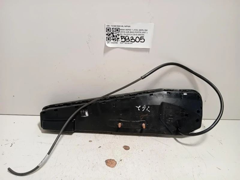 Air-bag Porta ANT SX 723961505 Bmw Serie 1 F20 Berlina 2012