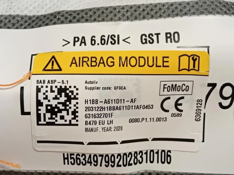 Air-bag Sedile ANT SX H1BB-A611D11-AF Ford Fiesta VII 2017