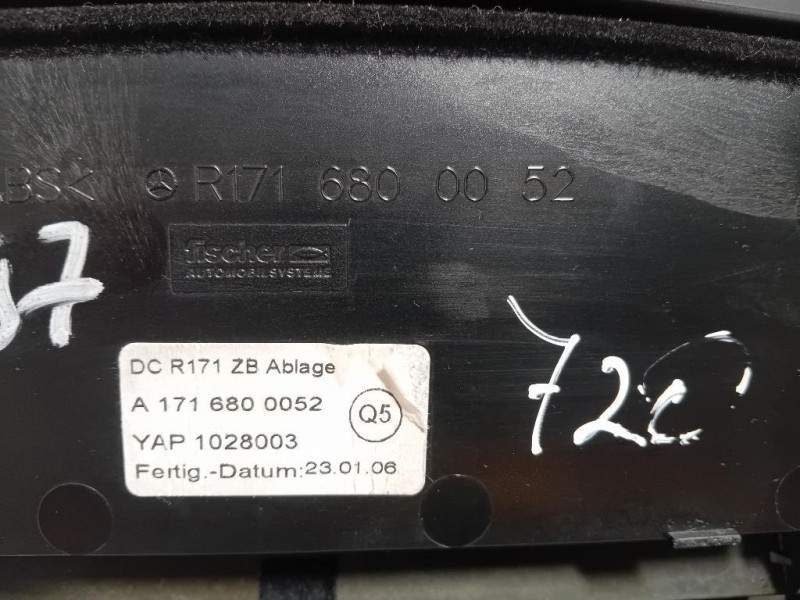 BOX Portaoggetti A1716800052 Mercedes Classe SLK R171 2004