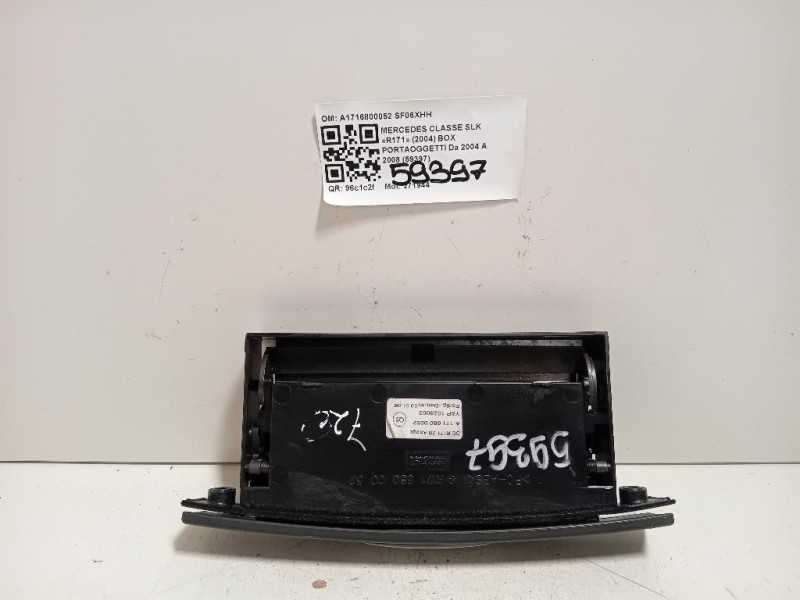 BOX Portaoggetti A1716800052 Mercedes Classe SLK R171 2004