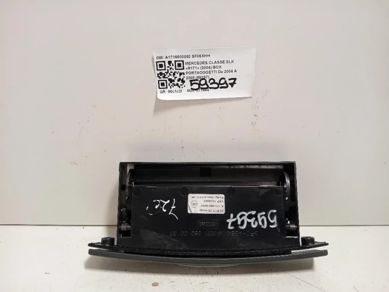 BOX Portaoggetti A1716800052 Mercedes Classe SLK R171 2004