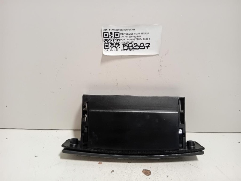 BOX Portaoggetti A1716800052 Mercedes Classe SLK R171 2004