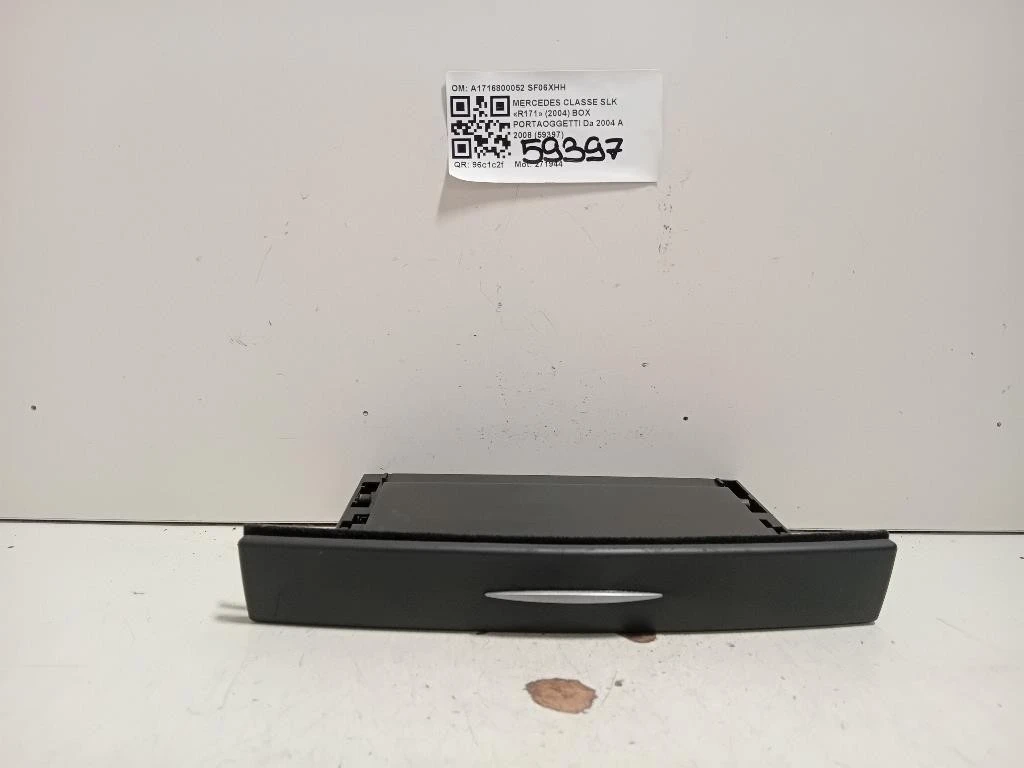 BOX Portaoggetti A1716800052 Mercedes Classe SLK R171 2004