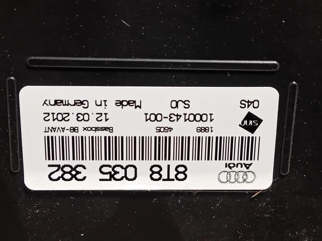 Cassa Altoparlante Subwoofer Autoradio 8T8035382 Audi A4 8K2 2012