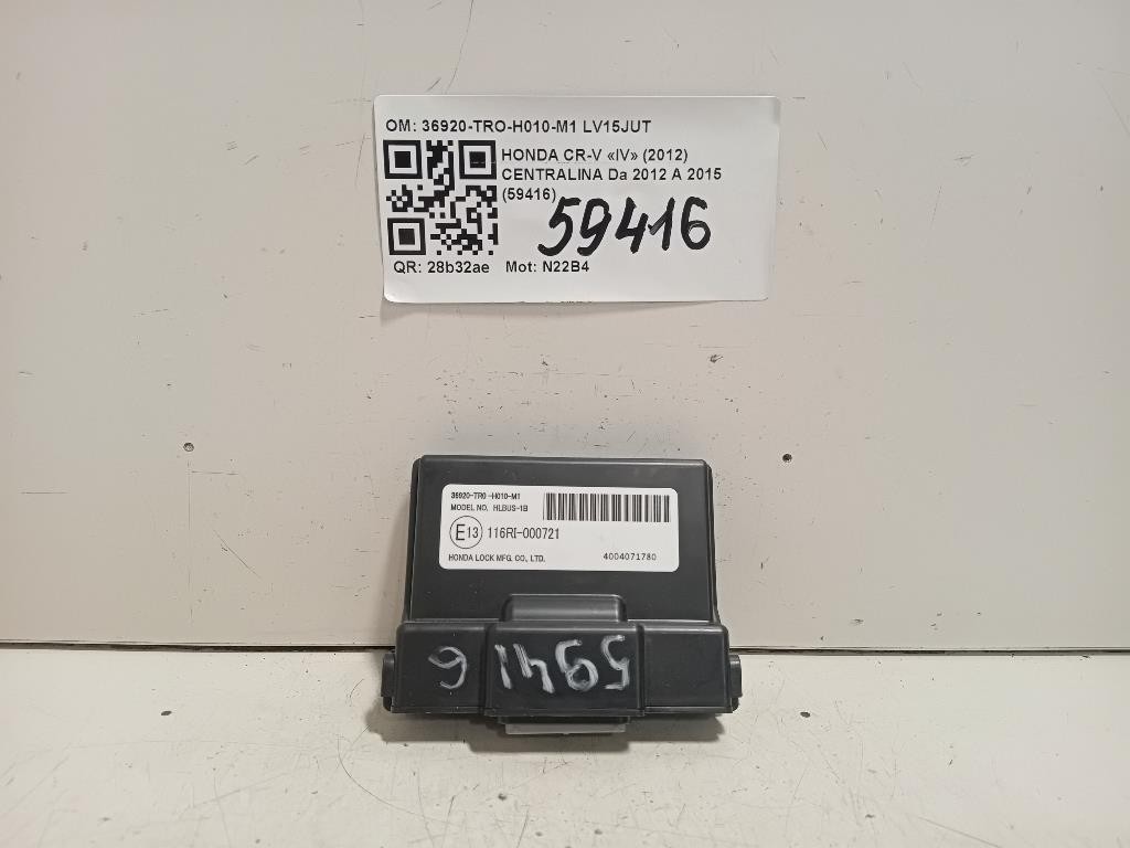Centralina 36920-TRO-H010-M1 Honda CR-V IV 2012