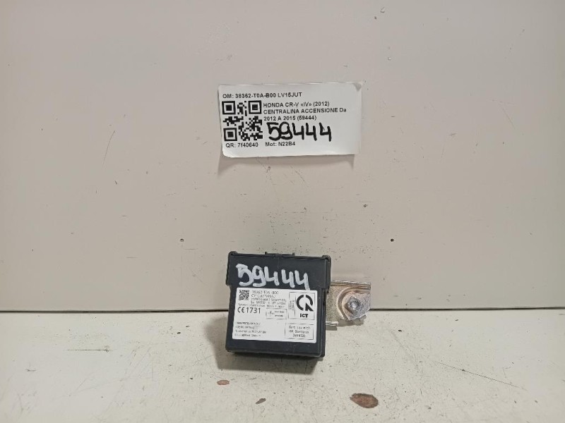 Centralina Accensione 38362-T0A-B00 Honda CR-V IV 2012