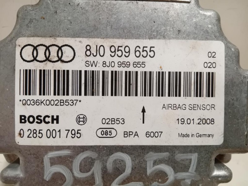 Centralina Air-bag 8J0959655 Audi TT 8J3 2007