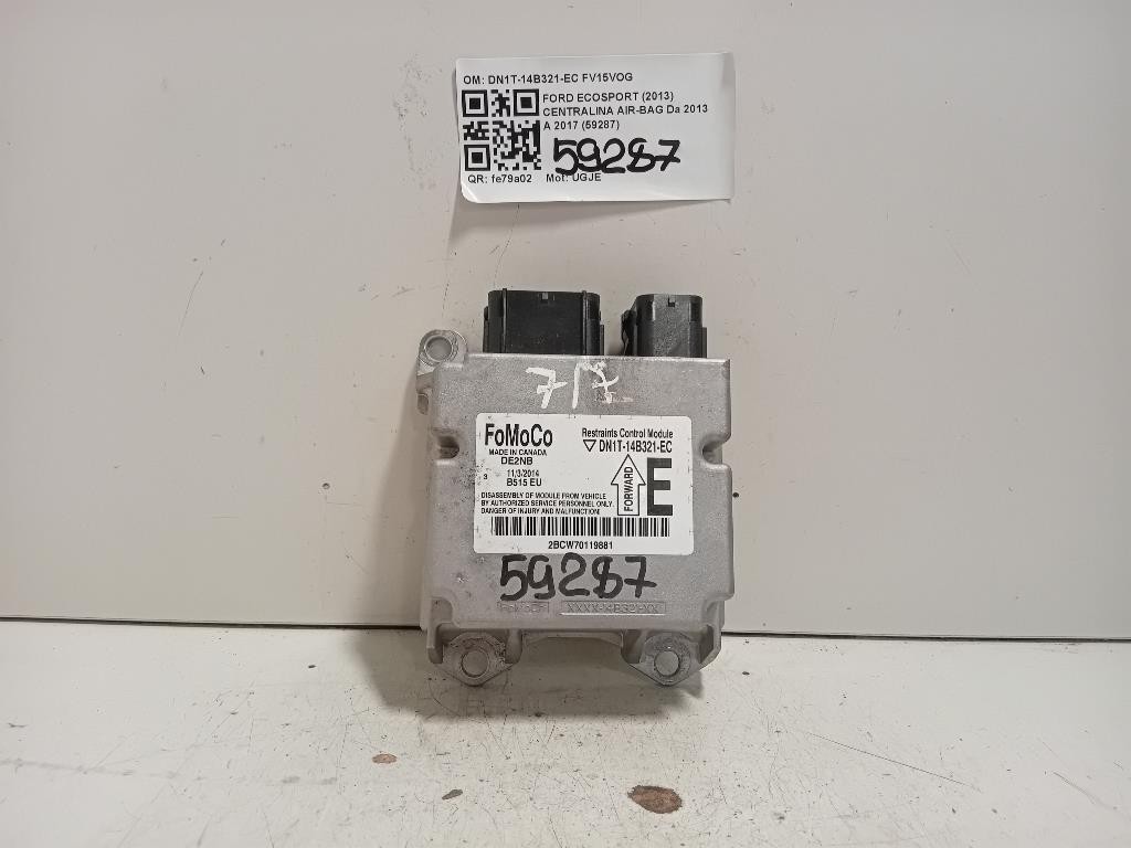 Centralina Air-bag DN1T-14B321-EC Ford Ecosport 2013