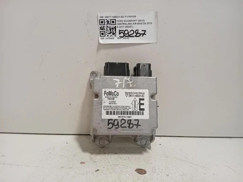 Centralina Air-bag DN1T-14B321-EC Ford Ecosport 2013