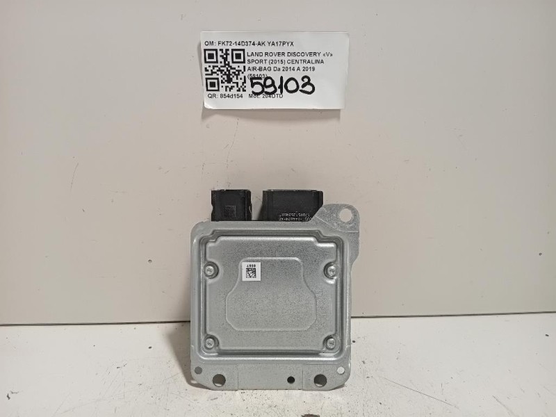 Centralina Air-bag FK72-14D374-AK Land Rover Discovery V Sport 2015