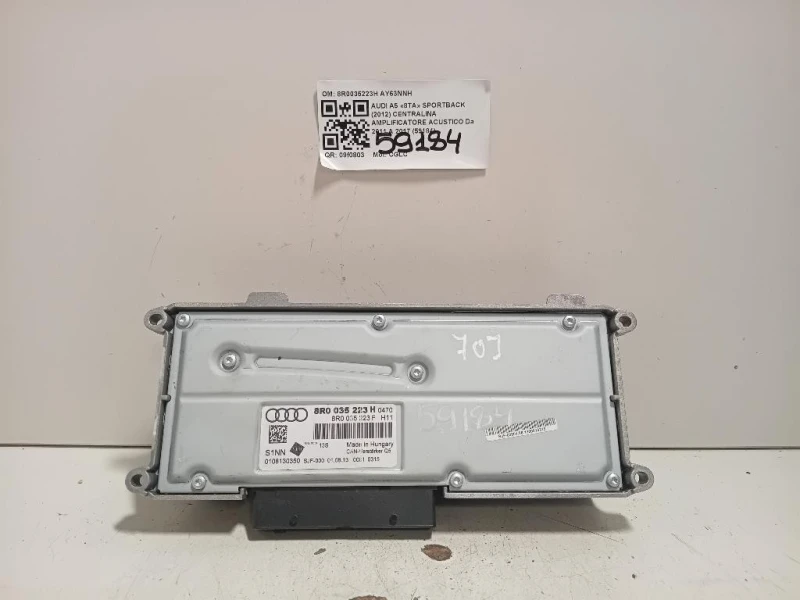 Centralina Amplificatore Acustico 8R0035223H Audi A5 8TA Sportback 2012