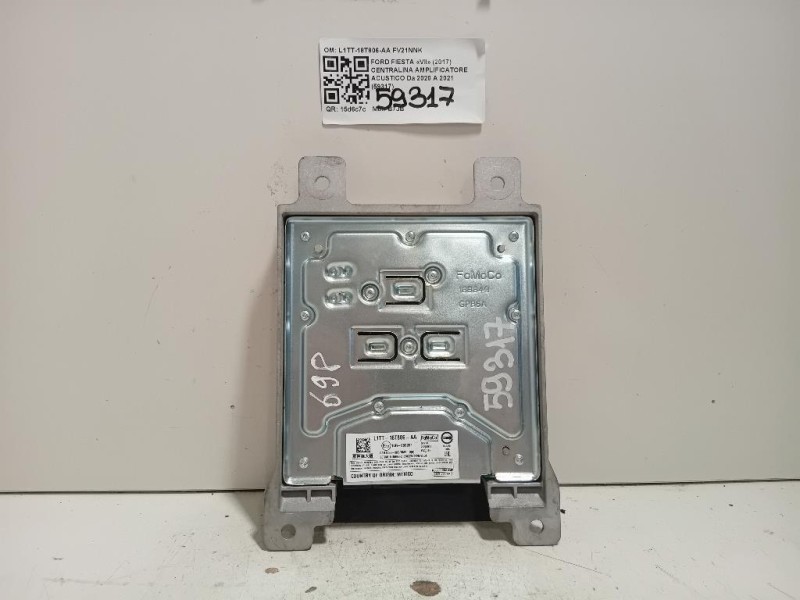 Centralina Amplificatore Acustico L1TT-18T806-AA Ford Fiesta VII 2017