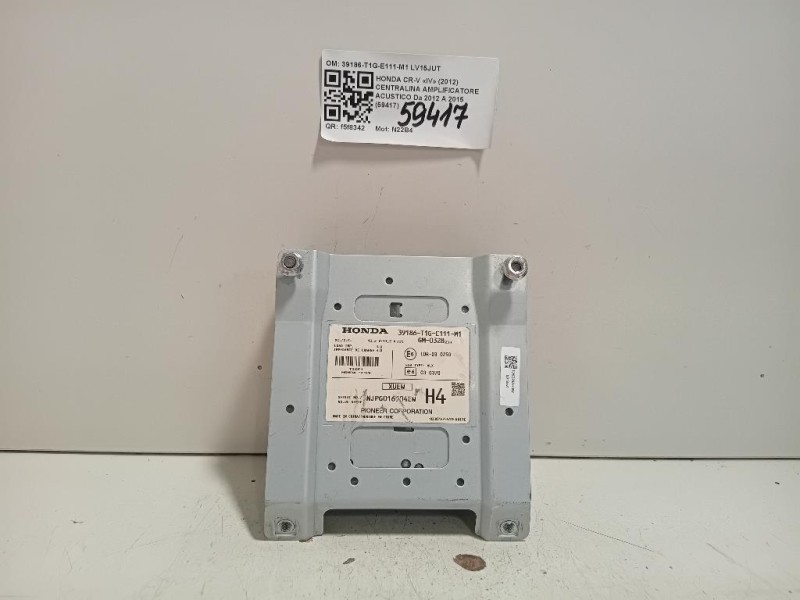Centralina Amplificatore Acustico 39186-T1G-E111-M1 Honda CR-V IV 2012
