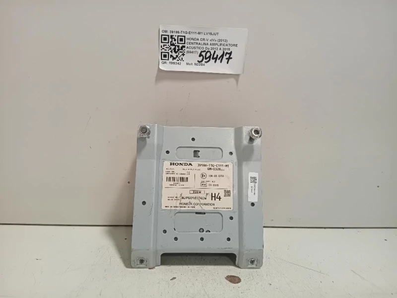 Centralina Amplificatore Acustico 39186-T1G-E111-M1 Honda CR-V IV 2012