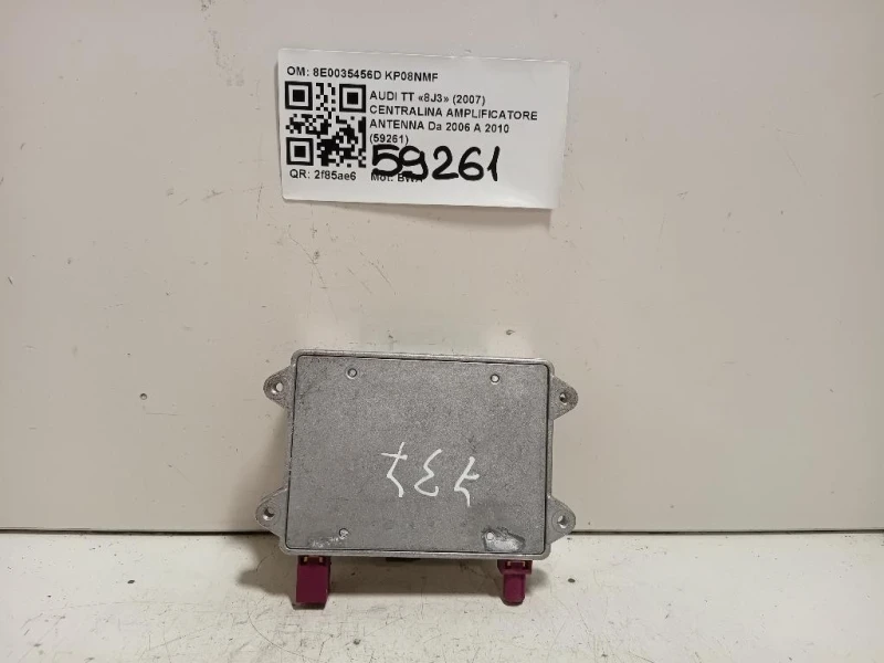 Centralina Amplificatore Antenna 8E0035456D Audi TT 8J3 2007