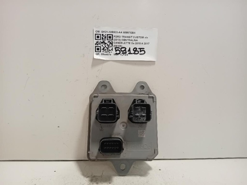 Centralina Candelette GK21-12B533-AA Ford Transit Custom I 2013