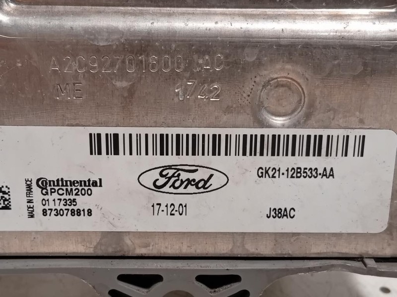 Centralina Candelette GK21-12B533-AA Ford Transit Custom I 2013