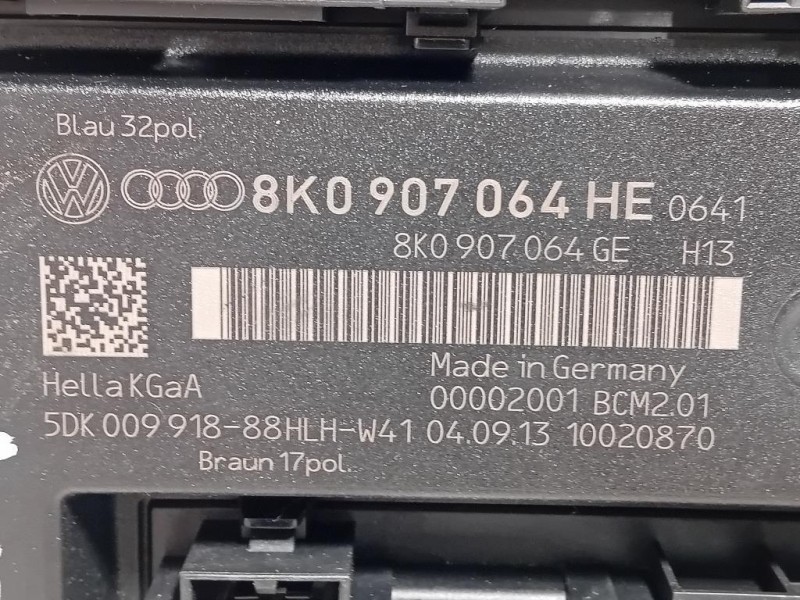 Centralina Comfort 8K0907064HE Audi A4 8K2 2012