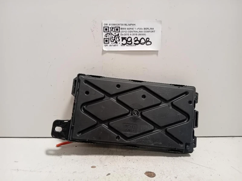 Centralina Comfort 61359329700 Bmw Serie 1 F20 Berlina 2012