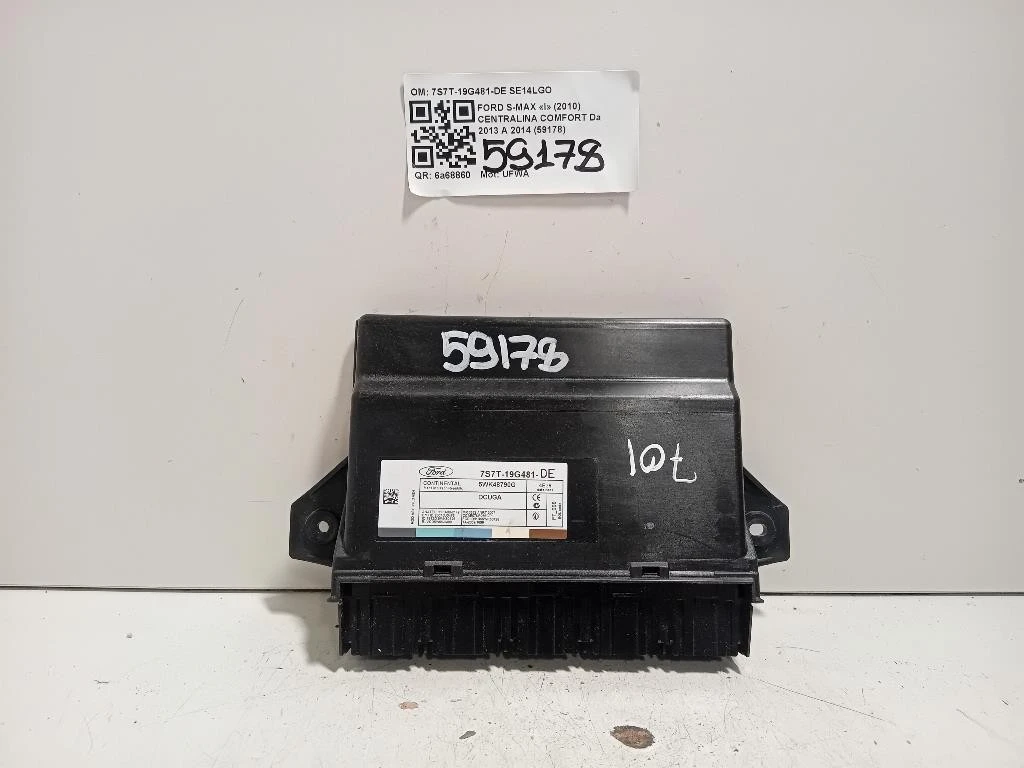 Centralina Comfort 7S7T-19G481-DE Ford S-max I 2010