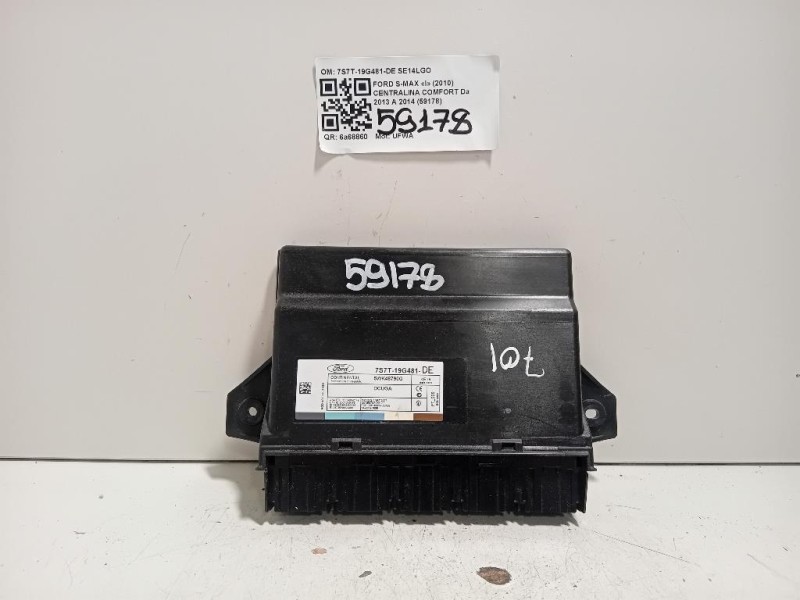 Centralina Comfort 7S7T-19G481-DE Ford S-max I 2010