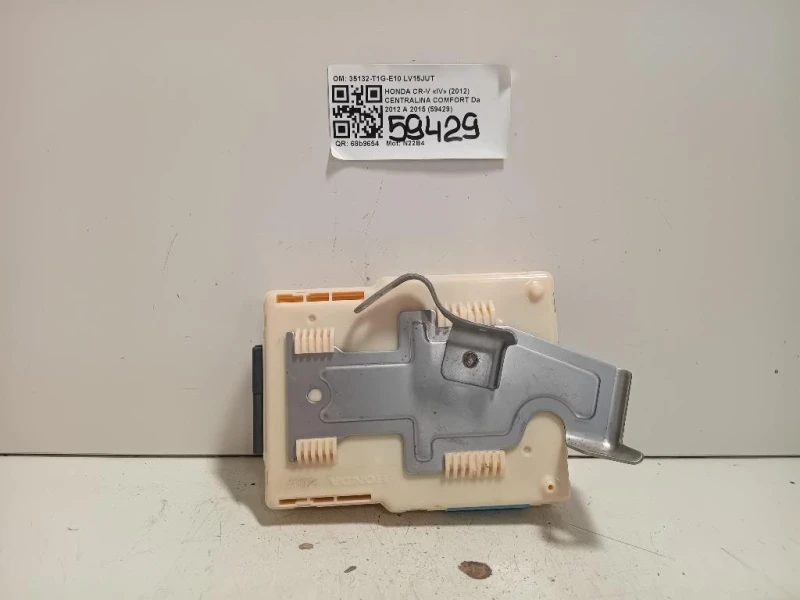 Centralina Comfort 35132-T1G-E10 Honda CR-V IV 2012