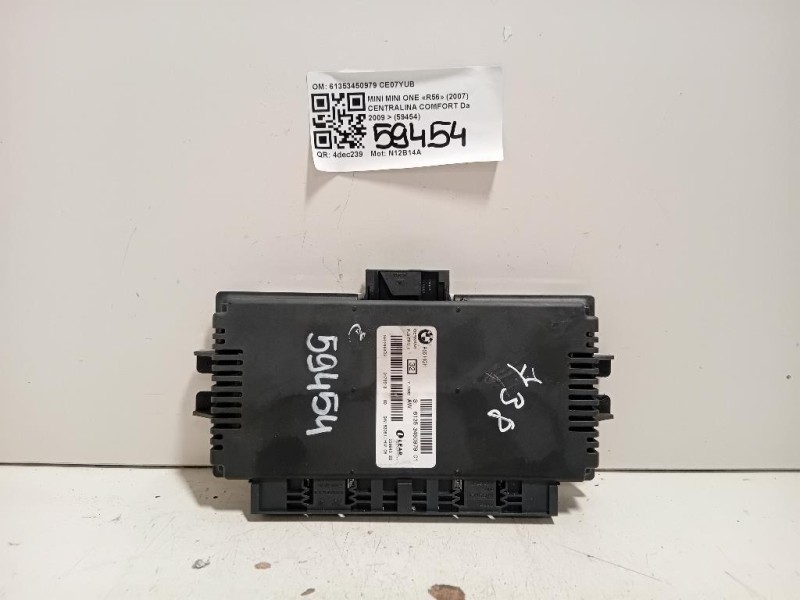 Centralina Comfort 61353450979 Mini MINI ONE R56 2007